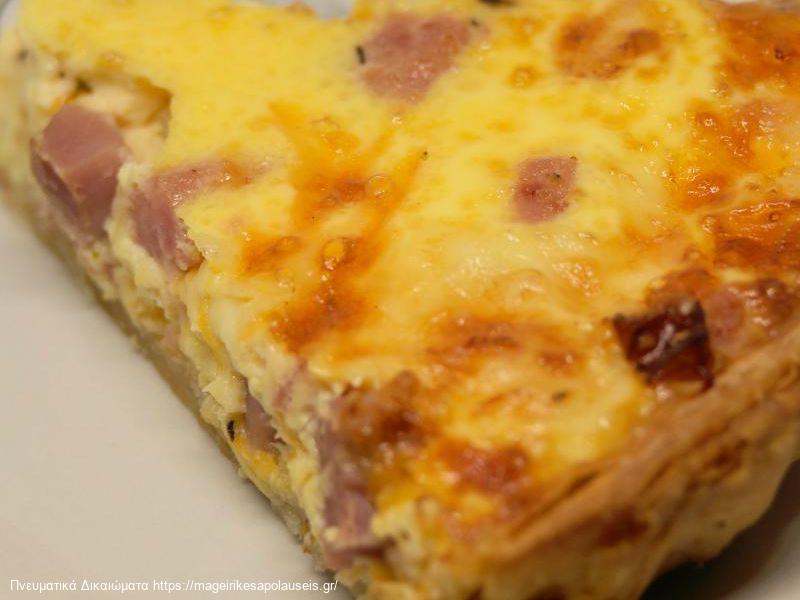 Κις λορέν (Quiche Lorraine)