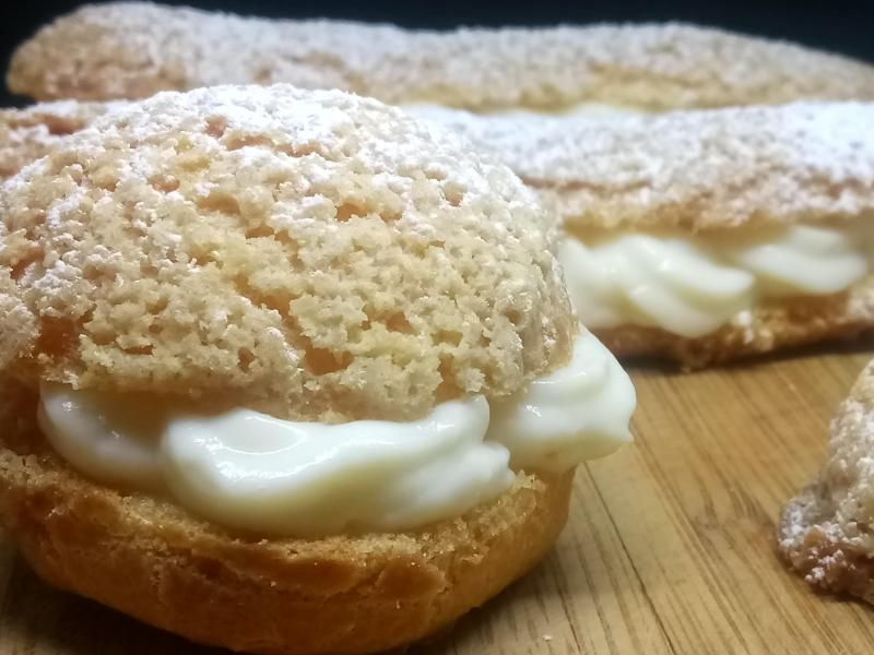 Choux craquelin 