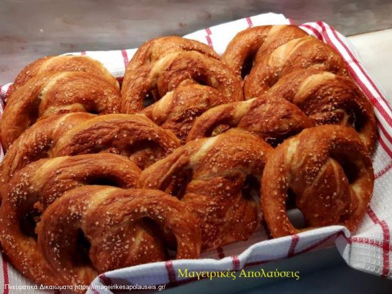 Αφράτα Pretzel (Πρέτσελ - πρέτζελ) σε νηστίσιμη εκδοχή