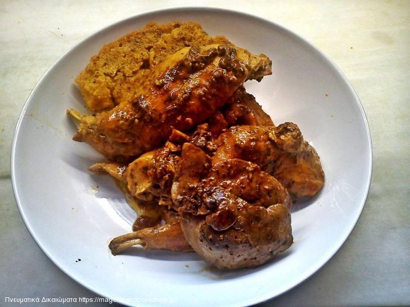 Κουνέλι κρασάτο 