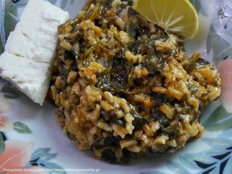 Σπανακόρυζο