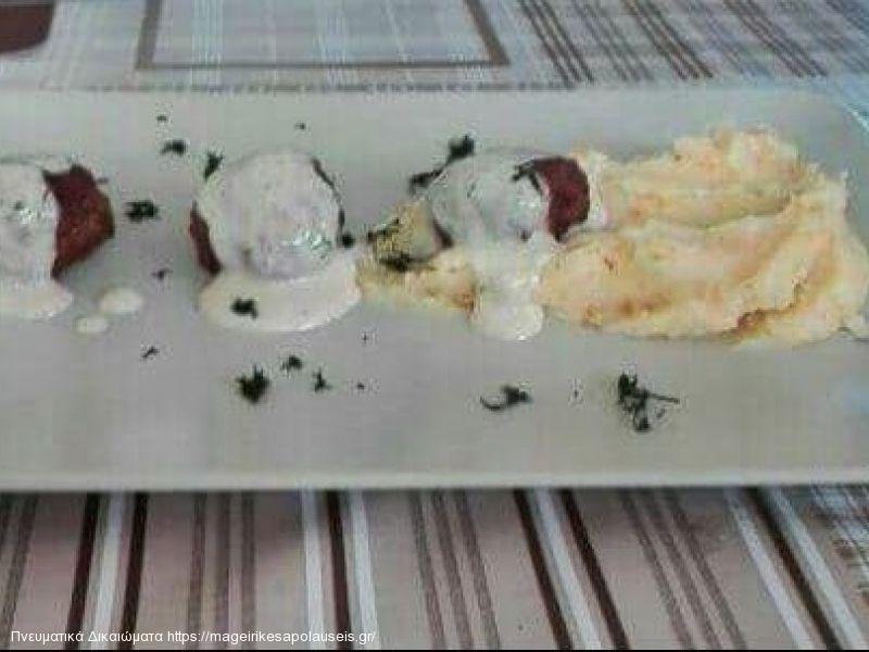 Σουηδικοι κεφτέδες με πουρέ
