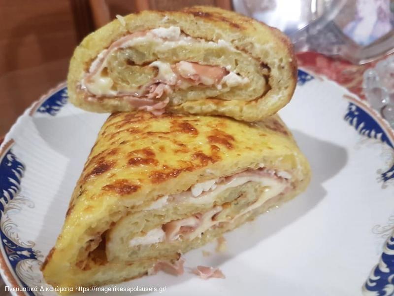 Ρολό πατάτας γεμιστό