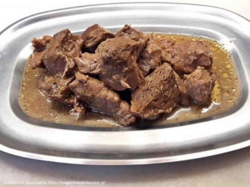 Μοσχαράκι λεμονάτο