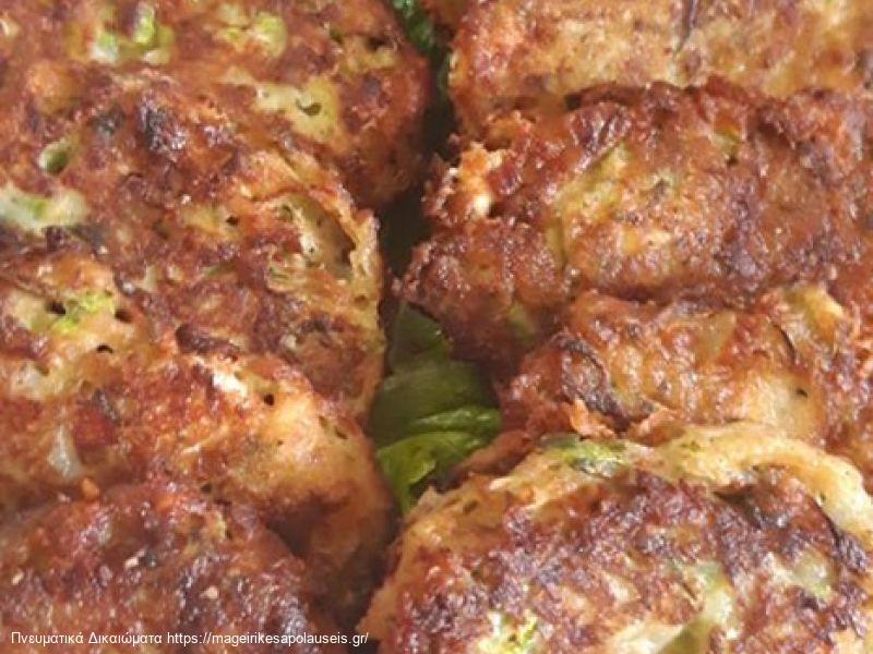 Πατατοκολοκυθο ντοματοτυρο κεφτεδες