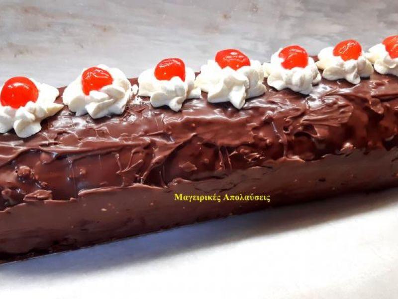 Πάστες σοκολατίνες με καβουρδισμένο φουντούκι χωρίς ειδικά εργαλεία 