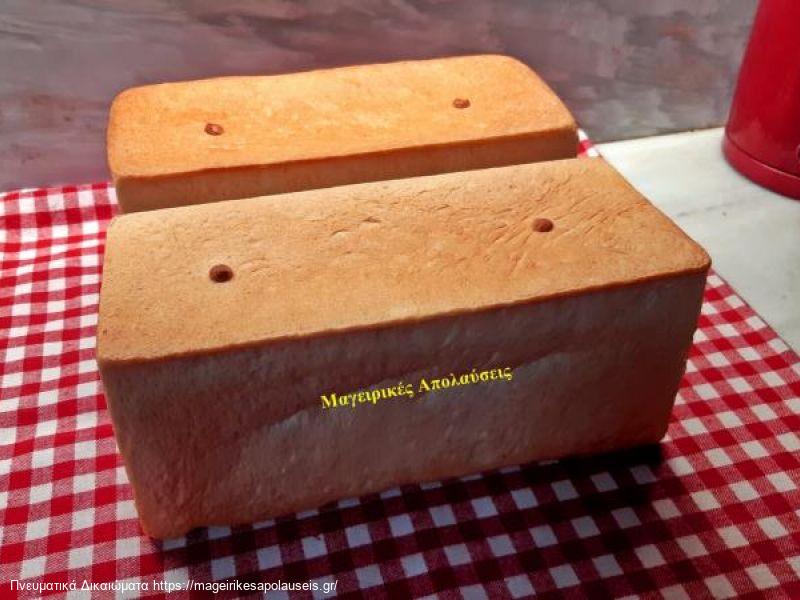 Ψωμί του τόστ πανεύκολο και χωρίς συντηρητικά.