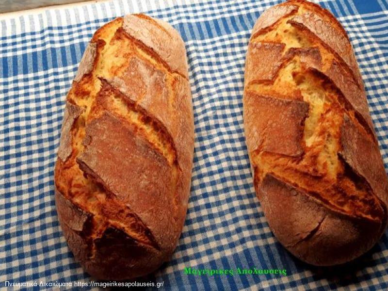 Ψωμί χωρίς ζύμωμα, χωρίς γάστρα, χωρίς μεγάλες αναμονές. Με νέα τεχνική δική μου.