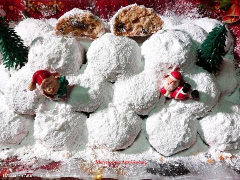 Κουραμπιέδες με καβουρδισμένο αμύγδαλο νηστίσιμοι