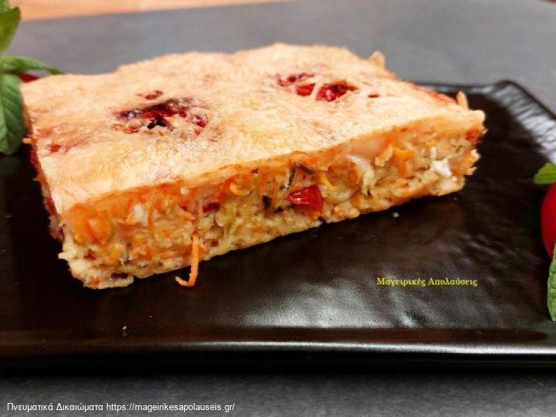 ΠΙΤΑ ΛΑΧΑΝΙΚΩΝ γεμάτη χρώματα & αρώματα