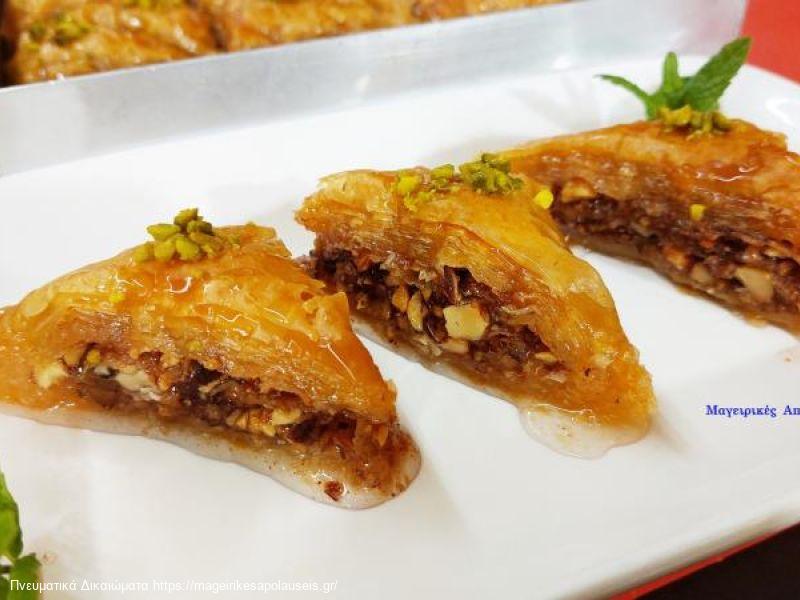 Τραγανός σιροπιαστός Μπακλαβάς