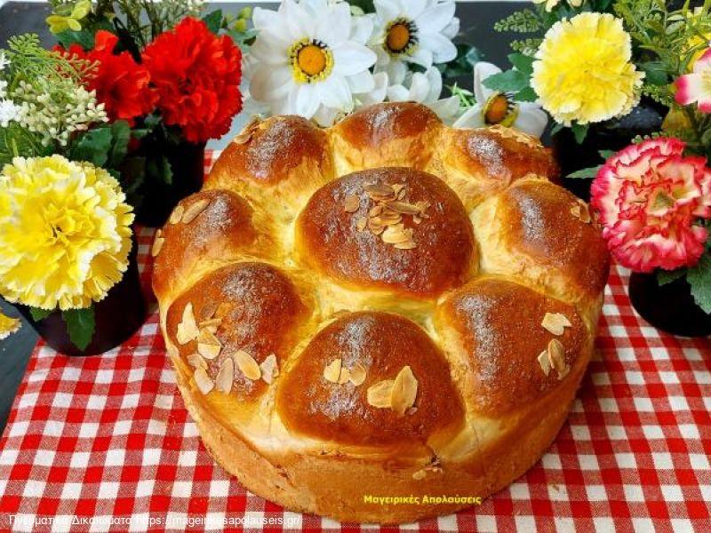 Ψωμί μπριός για γιορτινά η επίσημα τραπέζια
