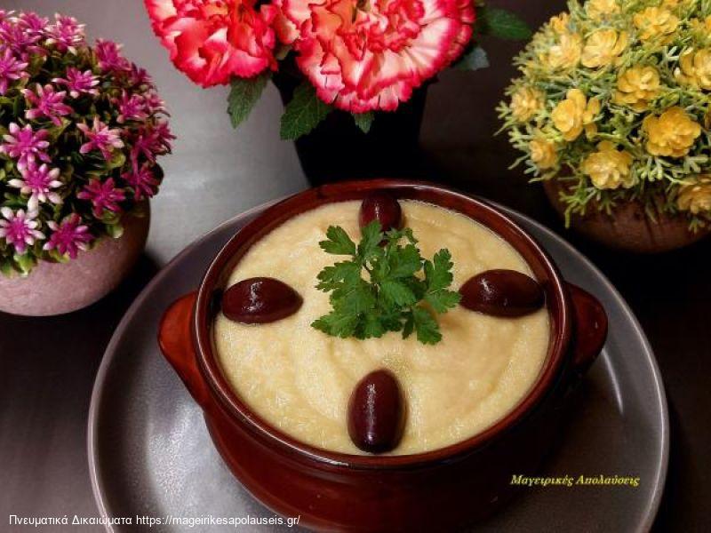 Σκορδαλιά παραδοσιακή με ψωμί 