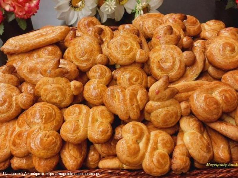 Πασχαλινά σμυρνέικα κουλουράκια