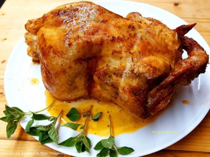 Κοτόπουλο σαν σούβλας σε φριτέζα αέρος