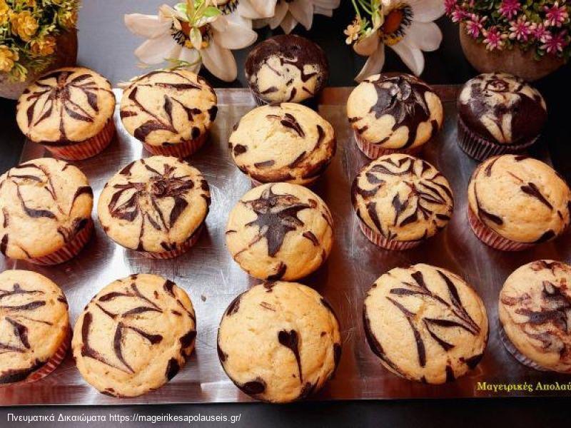 Εύκολα Ατομικά Κέικ χωρίς μίξερ.