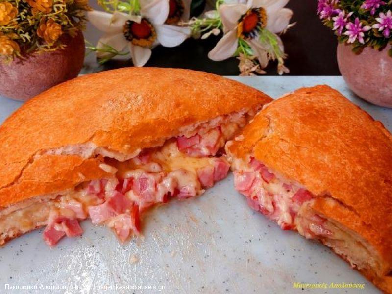 Σκεπαστές Πίτσες Καλτσόνε στο Air fryer.