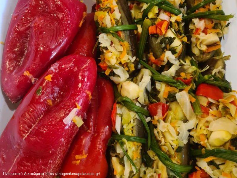 Μελιτζάνες τουρσί!!