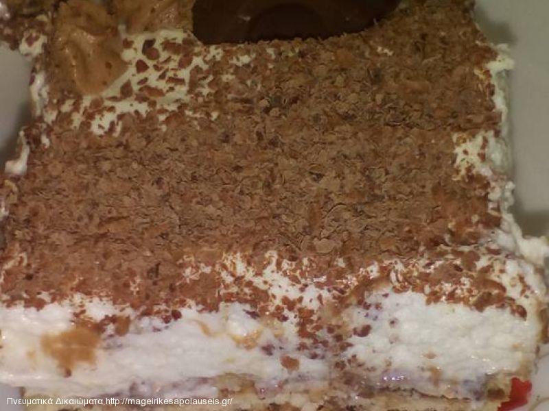 Τούρτα ψυγείου με μπισκότα