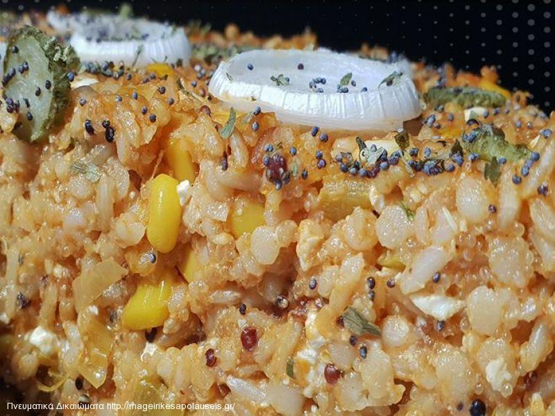 ΤΡΑΧΑΝΟΡΥΖΟ ΜΕ ΦΕΤΑ