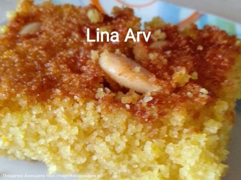 Χαλβάς φούρνου της Λίνας 